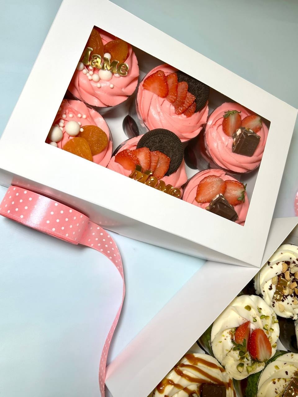 Набор розовых трайфлов Pinkly